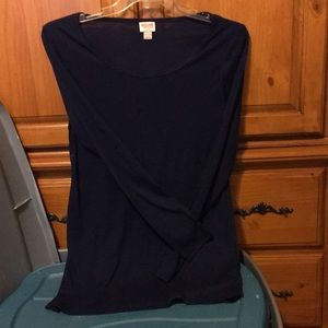 Long sleeve tissue-weight tee